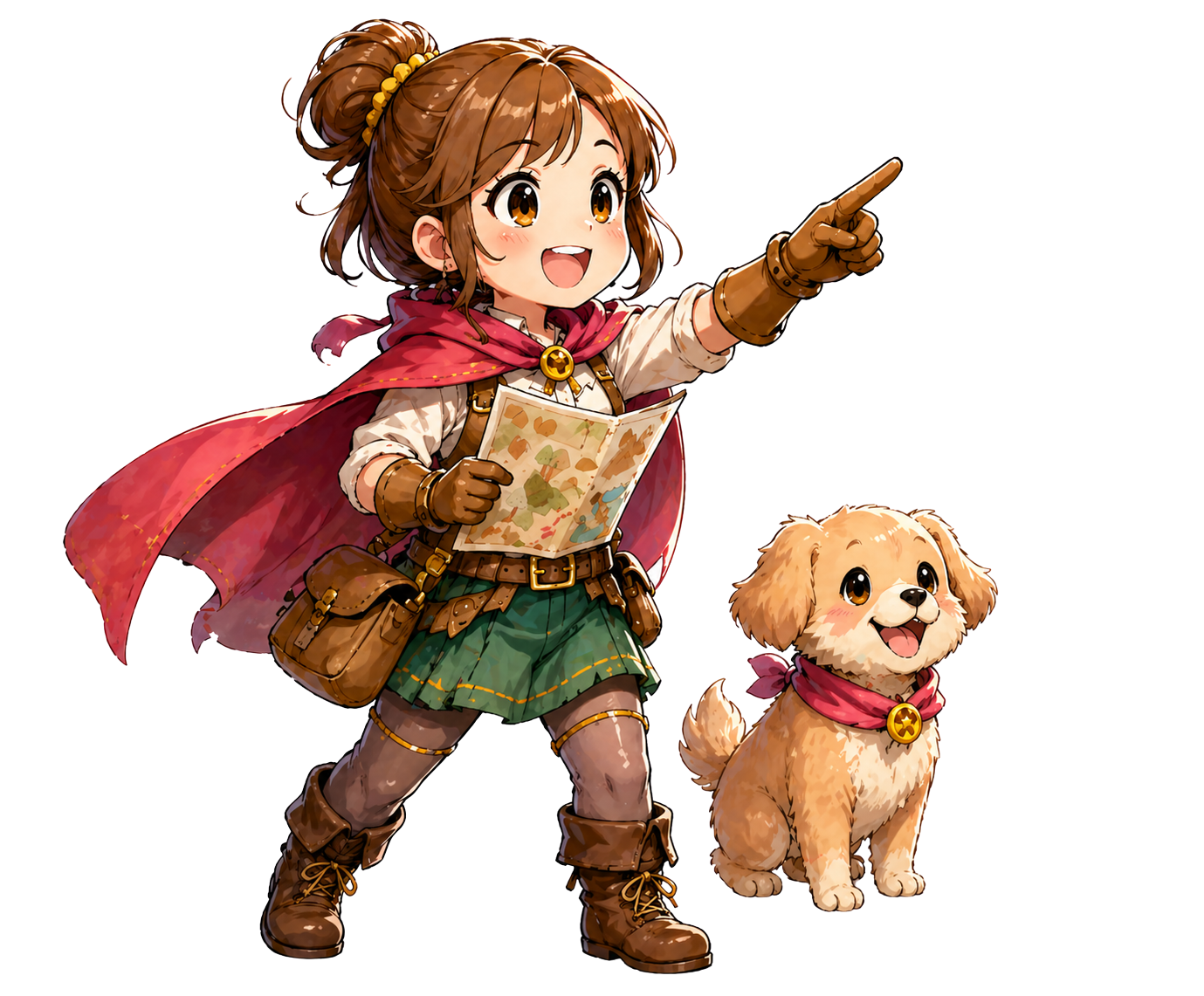 バラちゃんと相棒のわんちゃん